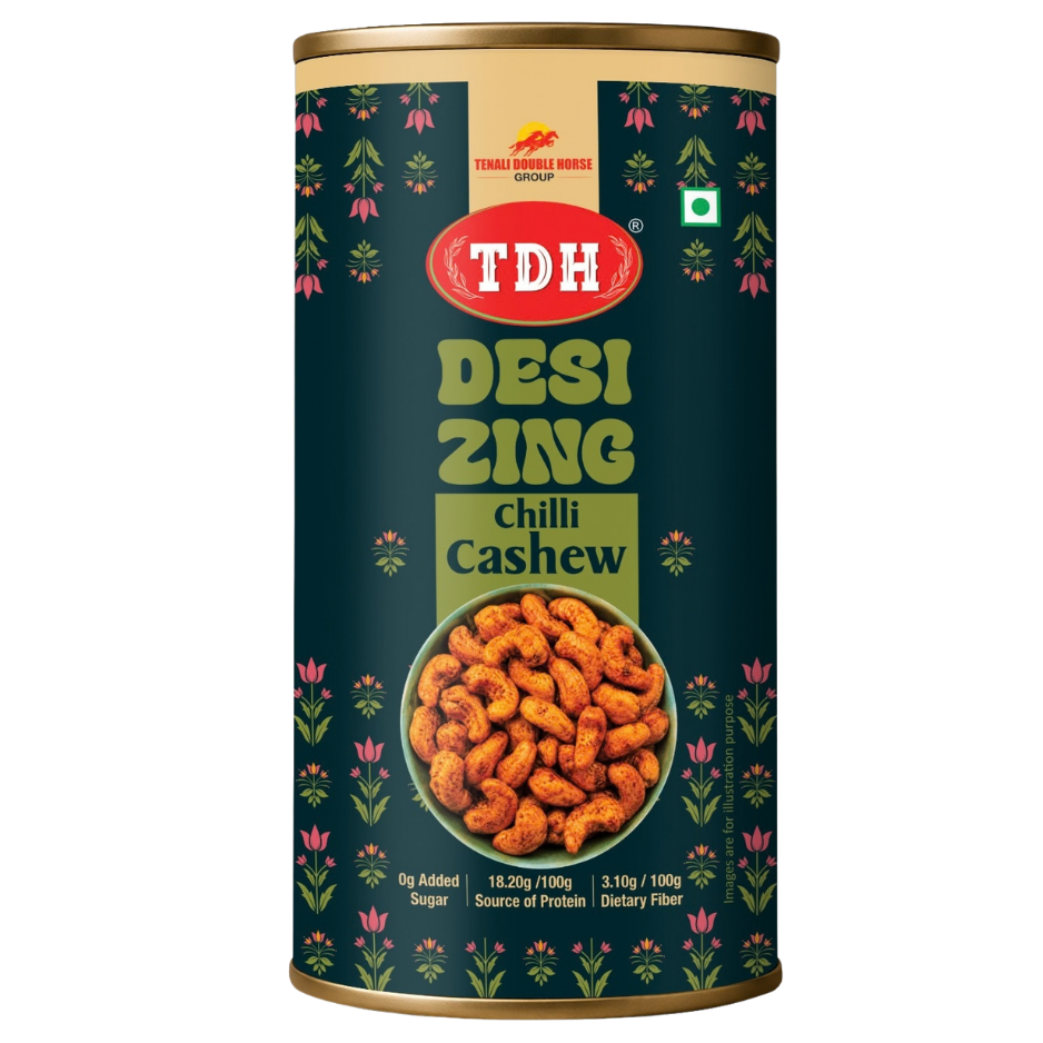 TDH- Desi Zing Chilli Cashew 100g