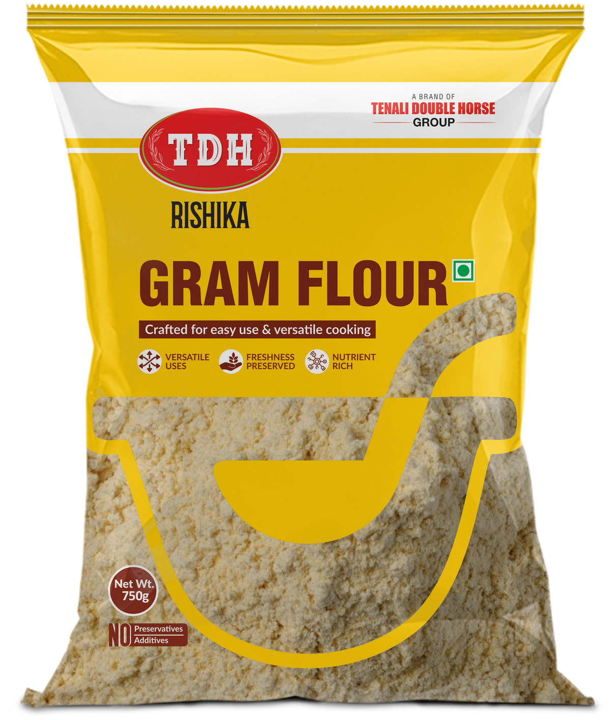 TDH Rishika Gram Flour 750 Grams