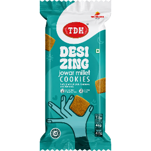 TDH DESI ZING Jowar Millet Cookies 20 Grams