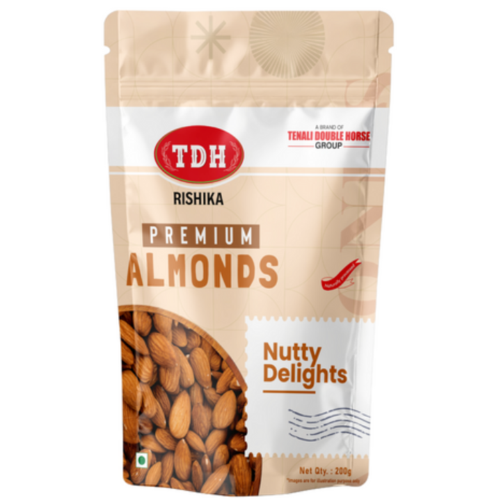 TDH Rishika ALMONDS 200G