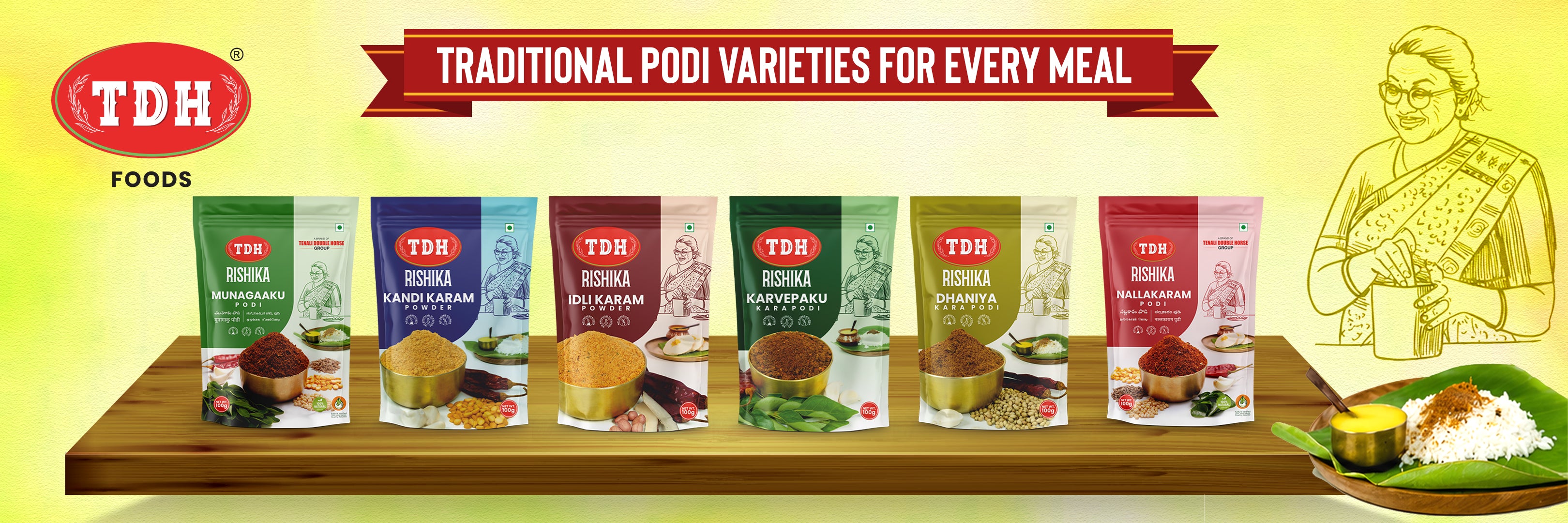 TDH Rishika Gun Powders banner