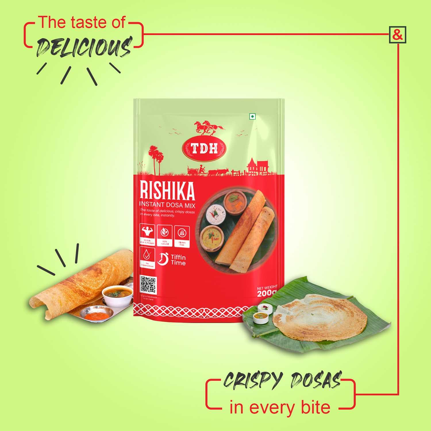 Rishika Instant Dosa Mix product image 4 tdhfoodproducts